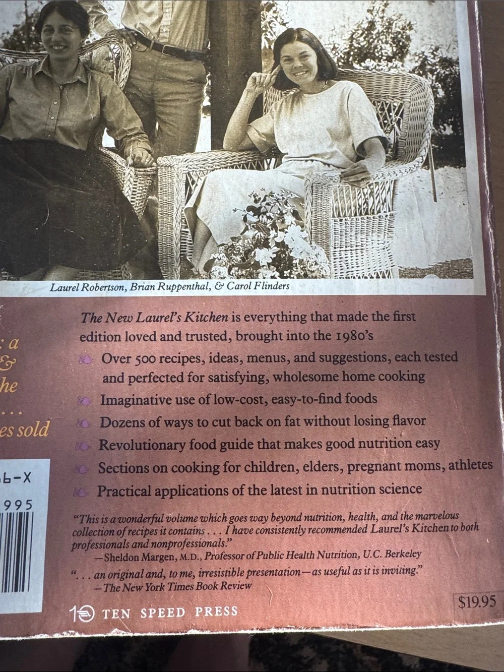 The New Laurel's Kitchen Cookbook — Brown and Green Cover